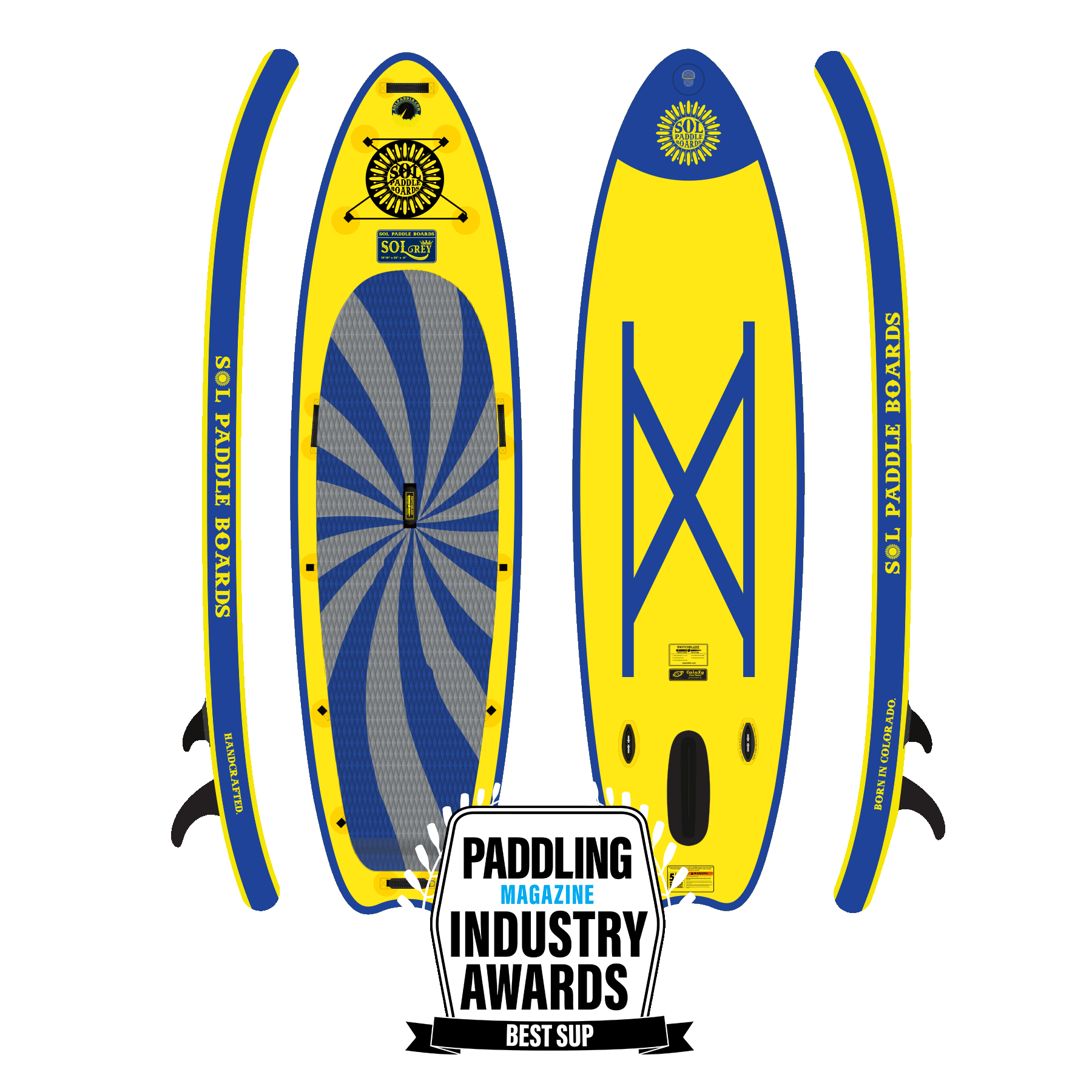 SOLrey Inflatable Paddle Board