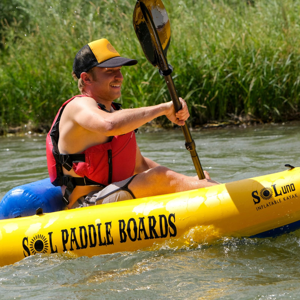 SOLuno Single Inflatable Kayak